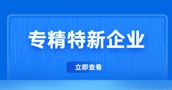 河南专精特新企业申报条件是什么？